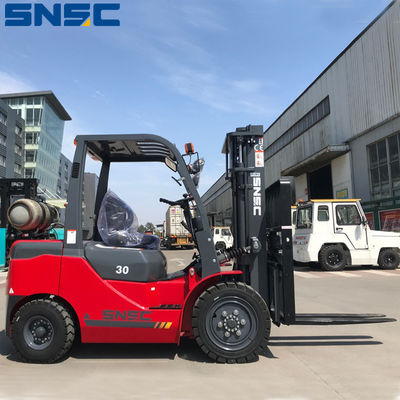 لیفتراک 3t FL30 LPG موتور لیفتراک 3000mm ~ 5000mm ارتفاع لیفت