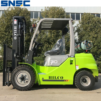 3m تا 7m Reach SNSC LPG Gas Forklift 3 تن LPG Counterbalance Forklift (فورتکلیپ ضد توازن)