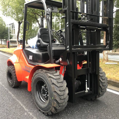 3.5 تن 4x4 فولک تراش کوچک زمین خشن فولک تراش FD35 موتور دیزل