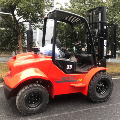 3.5 تن 4x4 فولک تراش کوچک زمین خشن فولک تراش FD35 موتور دیزل