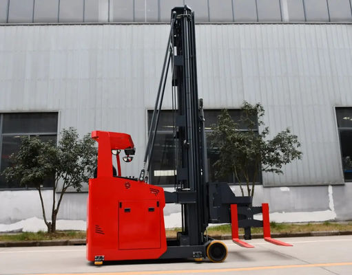 3 راه باریک راهرو واکی استاکر 1.5T Counterbalance Lifter Stacker