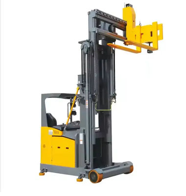 3 راه باریک راهرو واکی استاکر 1.5T Counterbalance Lifter Stacker