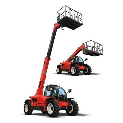 7m 8.5m 17m تلسکوپی فورک لیفت 2WD 4WD Drive