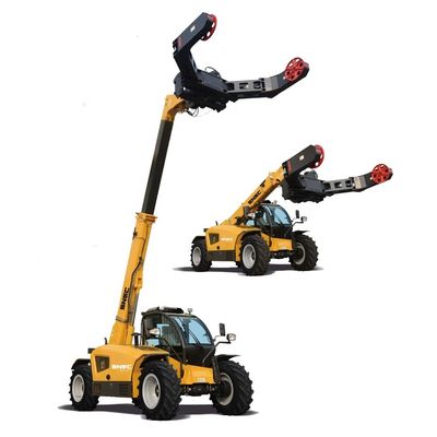 7m 8.5m 17m تلسکوپی فورک لیفت 2WD 4WD Drive