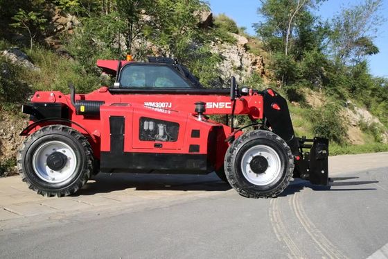 7m 8.5m 17m تلسکوپی فورک لیفت 2WD 4WD Drive