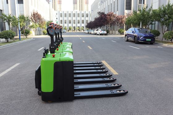 1550mm فولک باتری راننده پالت برای مواد غذایی و نوشیدنی کارخانه
