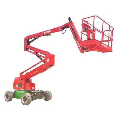 SNSC ارتفاع 12m-28m ارتفاع تلسکوپی Manlift
