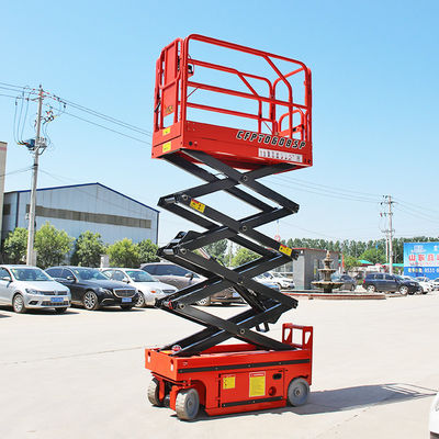 300kg خودران برقی قیچی بلند OEM موبایلی قیچی بلند سیستم