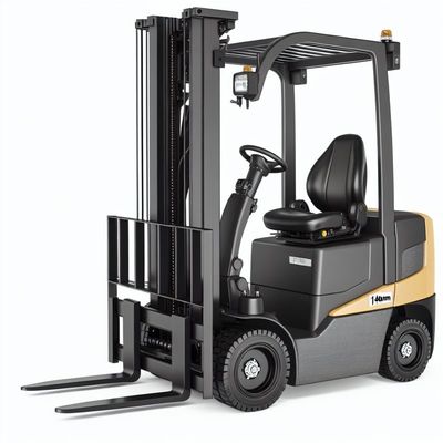 Solid Rubber / Polyurethane Tyre Electric Pallet Jack Forklift , Electric Reach Truck Shimadzu Pump